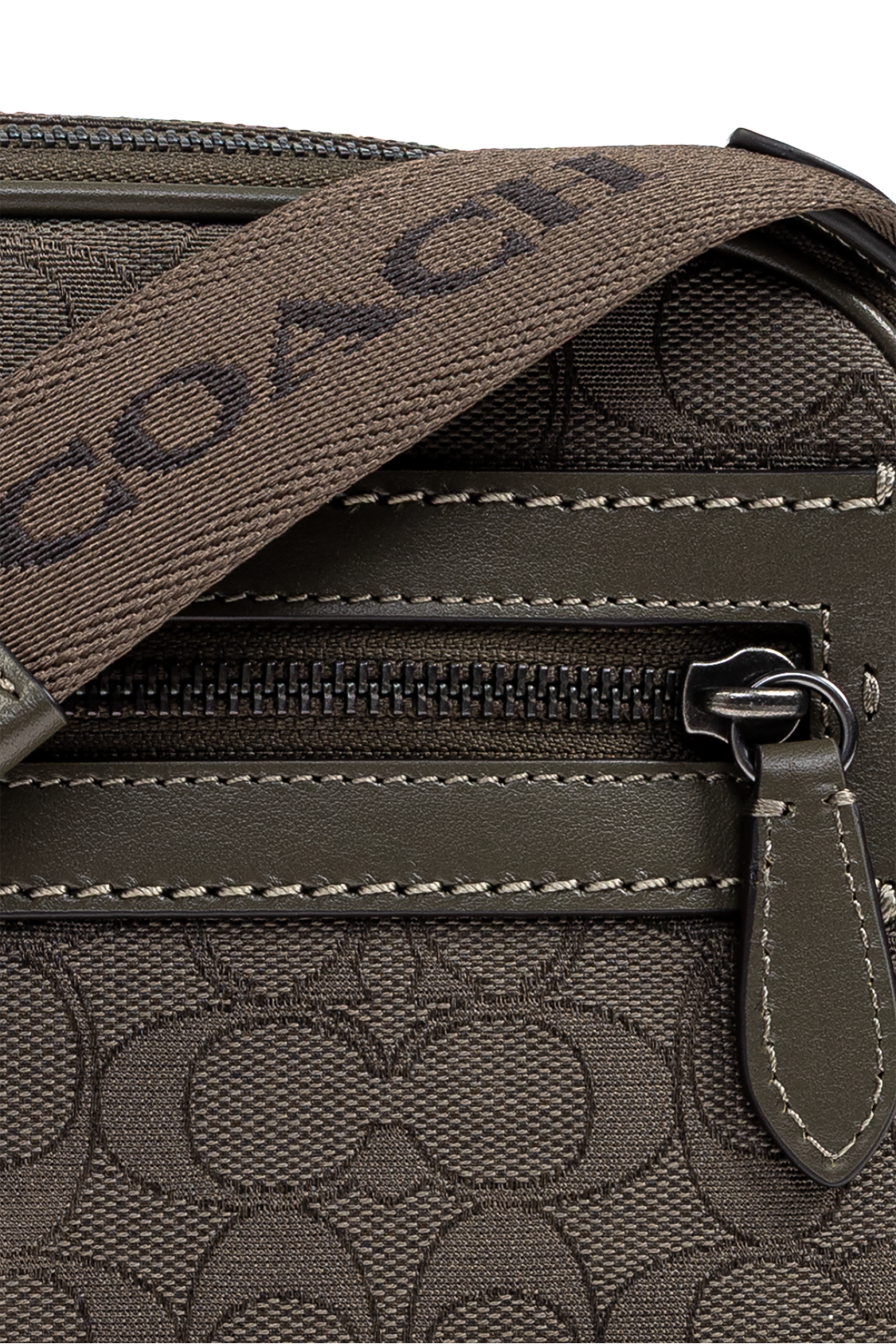 良品 348 Coach Shoulder Bag Signature Green Shoulder bag with monogram Coach - Vitkac AS